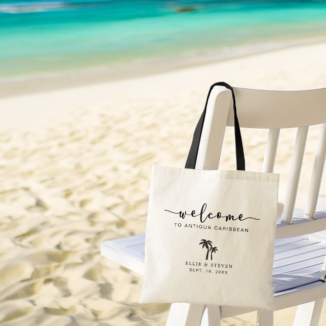 Destination Wedding Bag Palm Trees (Destination Wedding Bag Palm Trees Tote Bag)