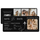 Destination Wedding Boarding Pass Plane QR Code
