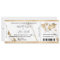 Destination Wedding Boarding Pass Ticket Gold Plan