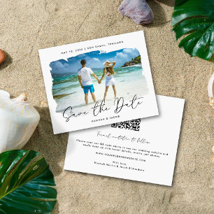 Destination Wedding Budget Photo Save the Date