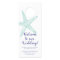 Destination Wedding Door Hanger Do Not Disturb