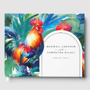 Destination Wedding Guest Book Tropical