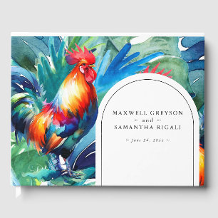 Destination Wedding Guest Book Tropical