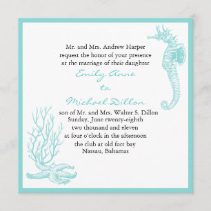 Destination Wedding Invitation