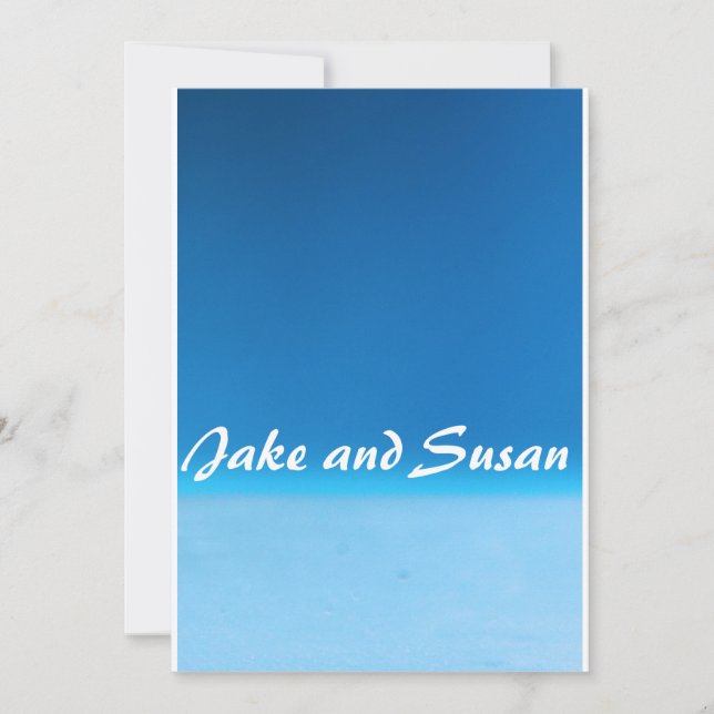 Destination Wedding Invitation (Front)