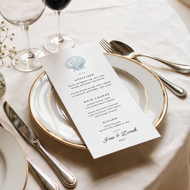 Destination Wedding Party Menu (Creator Uploaded)