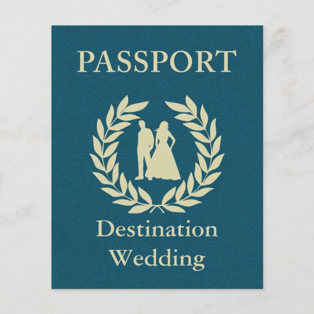 destination wedding passport (Front)