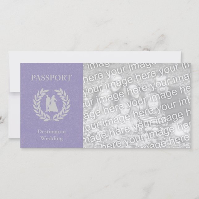 destination wedding passport (Front)
