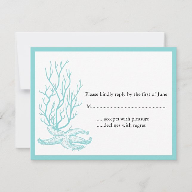 Destination Wedding RSVP (Front)