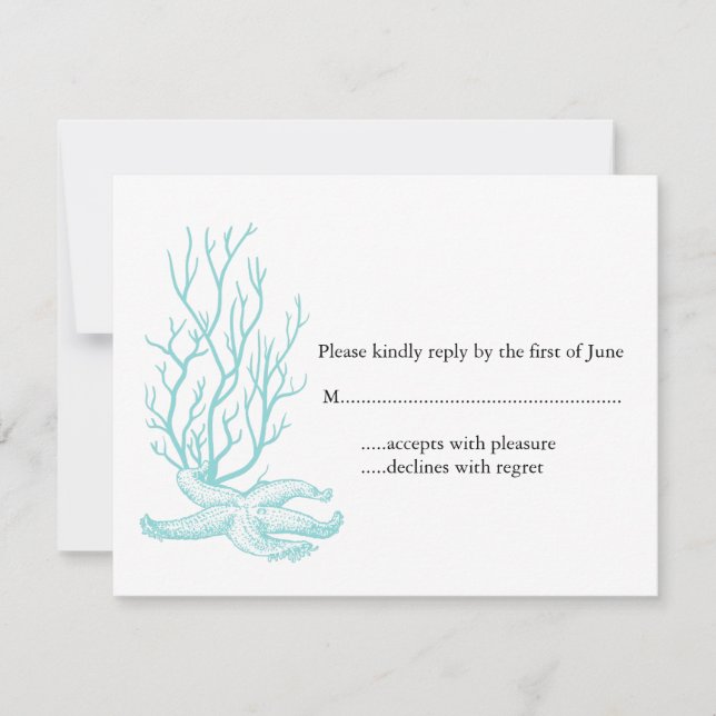 Destination Wedding RSVP Card (Front)