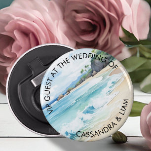 Destination Wedding Summer Beach VIP Guest Bottle Opener