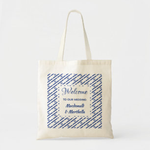 Destination Wedding Welcome ISRAEL Custom Tote Bag