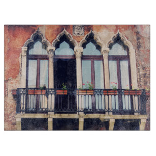 Destinations Rustic Venice Building Cutting Board