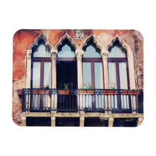 Destinations   Rustic Venice Building Magnet