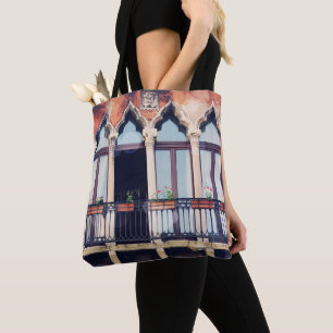 Destinations   Rustic Venice Building Tote Bag