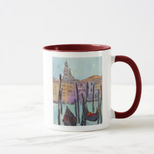 Destinations   Two Gondolas in Venice Sketch Mug
