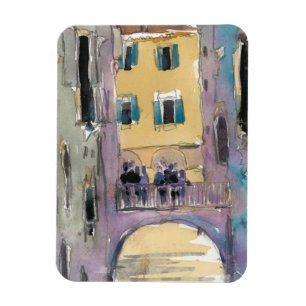 Destinations   Venice Canal Bridge View Magnet
