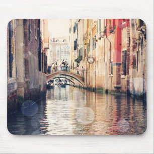 Destinations   Venice Gondolas Photograph Mouse Mat