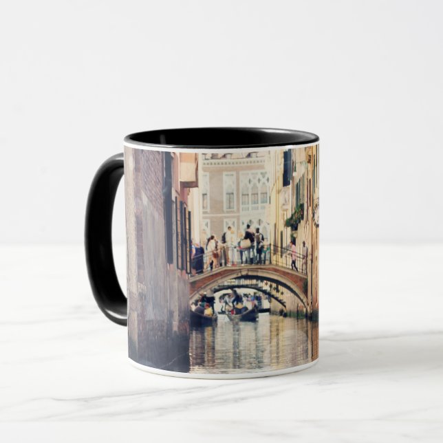 Destinations | Venice Gondolas Photograph Mug (Front Left)