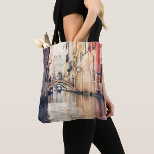 Destinations Venice Gondolas Photograph Tote Bag