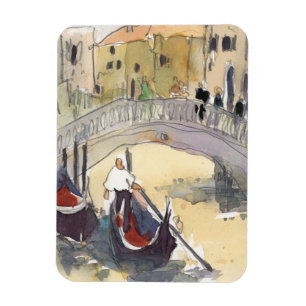 Destinations   Venice Plein Air Gondola Ride Magnet