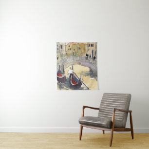 Destinations Venice Plein Air Gondola Ride Tapestry