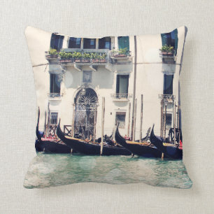Destinations   Venice Waterfront Photograph Cushion