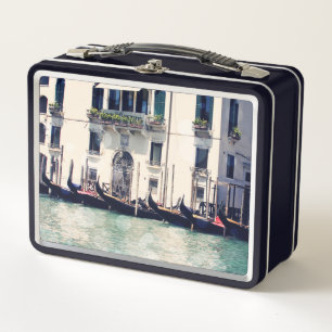 Destinations   Venice Waterfront Photograph Metal Lunch Box