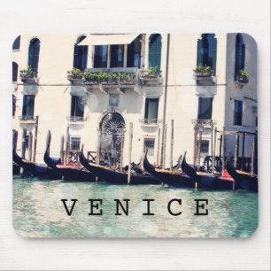 Destinations Venice Waterfront Photograph Mouse Mat
