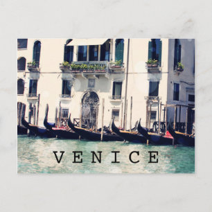 Destinations   Venice Waterfront Photograph Postcard