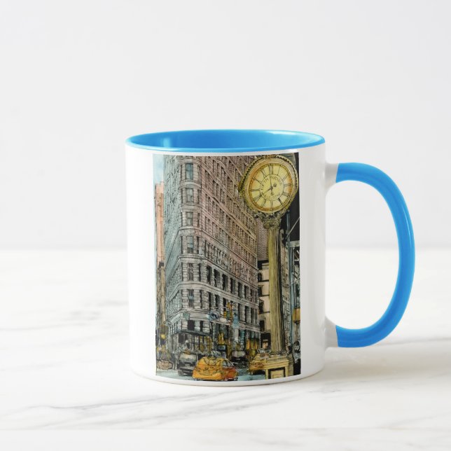Destinations | Vintage Fifth Avenue Clock Mug (Right)