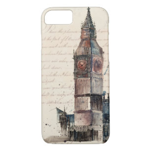 Destinations   Vintage Letters From Big Ben iPhone 8/7 Case