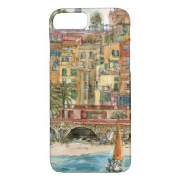 Destinations | Watercolor Beach & Buildings