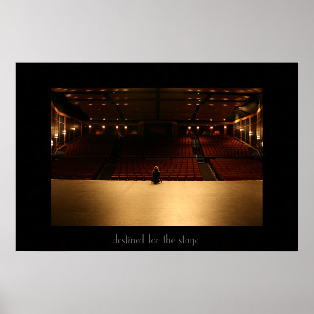 ...destined for the stage poster (Front)