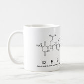Destinee peptide name mug (Left)