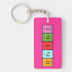 Destini periodic table name keyring