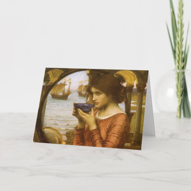 Destiny by John William Waterhouse Card (Front)
