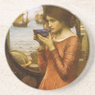 Destiny by John William Waterhouse Coaster