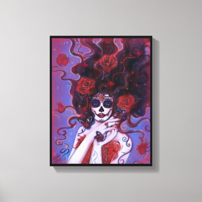 Destiny Day of the dead poster print by Renee (Front)