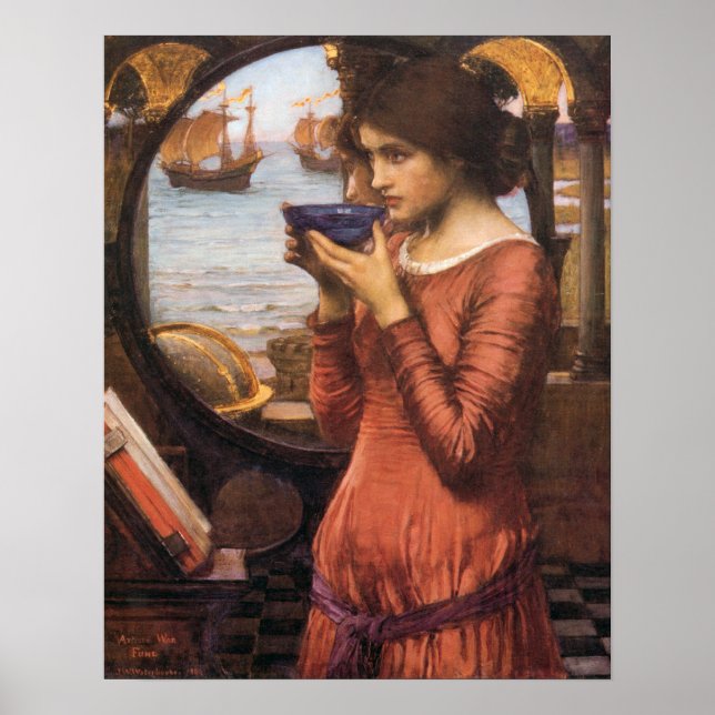 Destiny - John William Waterhouse Poster (Front)