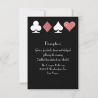 Destiny Las Vegas Reception Rose Gold Glitter