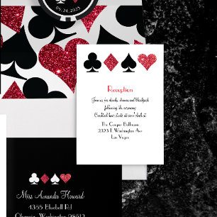 Destiny Las Vegas Wedding Reception Extra Info Enclosure Card