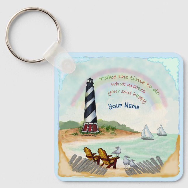 Destiny Lighthouse Keychain (Front)