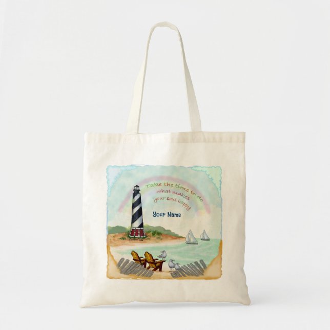 Destiny Lighthouse  Tote Bag (Front)