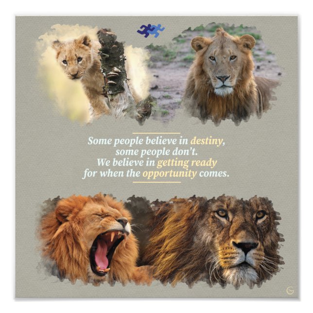 Destiny or opportunity? photo print (Front)