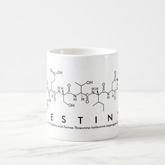 Destiny peptide name mug (Center)