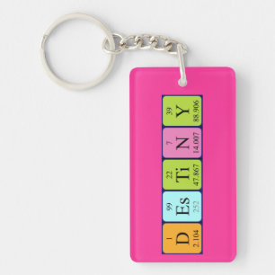 Destiny periodic table name keyring