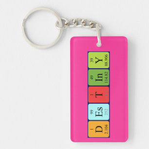 Destiny periodic table name keyring