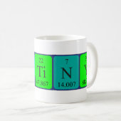 Destiny periodic table name mug (Front Right)