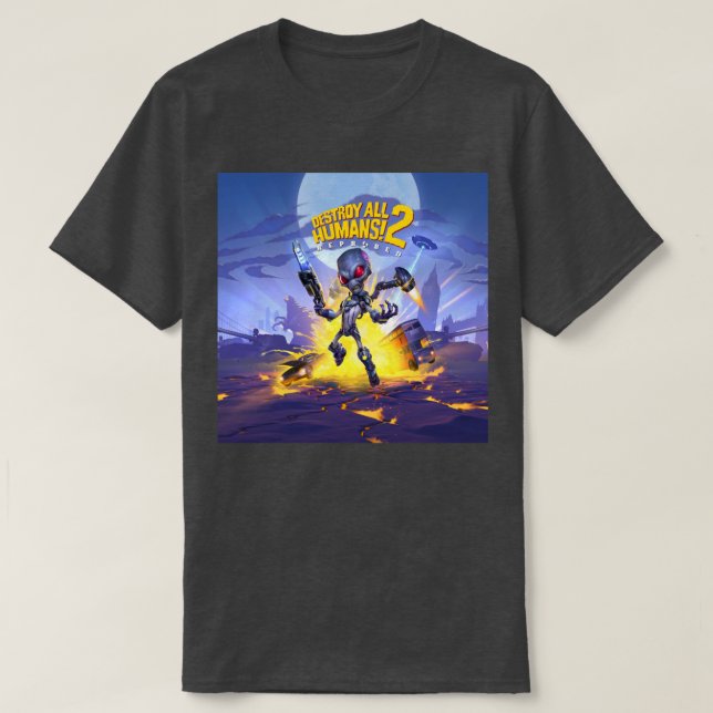 Destroy All Humans 2 Reprobed 1 T-Shirt (Design Front)